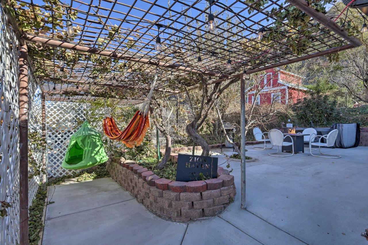 הוילה הוריקיין Zion Haven With Fire Pit 23 Mi To Natl Park! מראה חיצוני תמונה